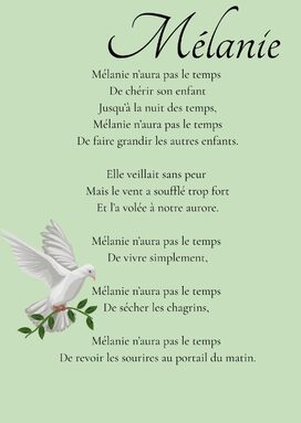A Mélanie, notre collègue...Pour toi... Notre hommage.jpg